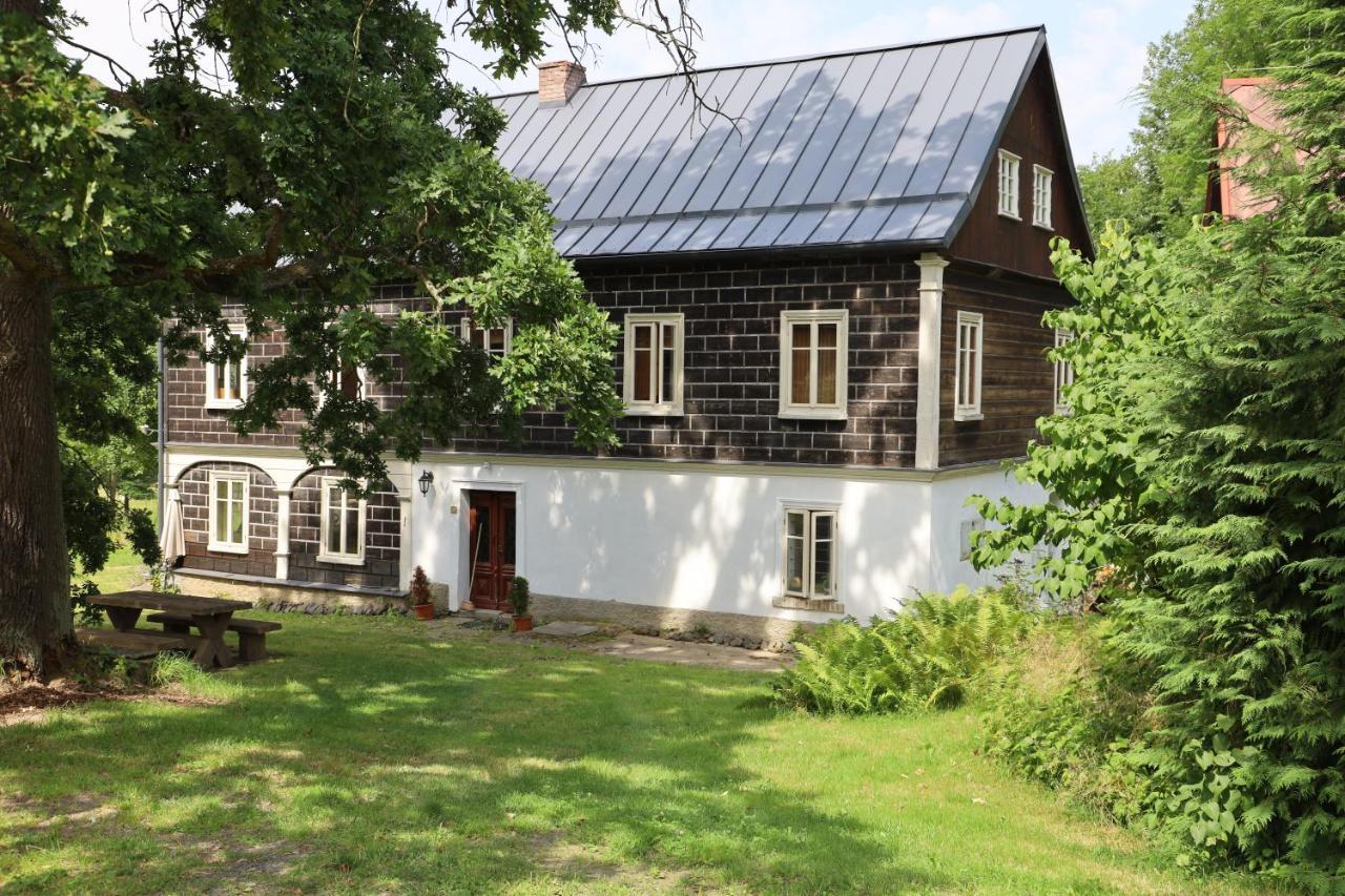 Chalupa Hunikov Česká Kamenice Extérieur photo